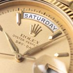 Rolex Day-Date 1803 (1960) - Champagne dial 36 mm Yellow Gold case (4/8)