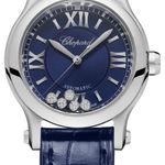 Chopard Happy Sport 278573-3016 (2026) - Blauw wijzerplaat 30mm Staal (1/1)