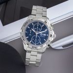 TAG Heuer Aquaracer 300M CAP2112.BA0833 (Unknown (random serial)) - Blue dial 42 mm Steel case (1/8)