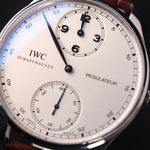IWC Portuguese IW544401 (2010) - Zilver wijzerplaat 43mm Staal (5/6)