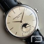 Frederique Constant Manufacture Slimline Moonphase FC-705BG4S6 (2024) - Blue dial 42 mm Steel case (2/8)