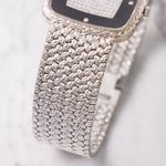 Piaget Vintage 9771 (1980) - Black dial 30 mm White Gold case (7/8)