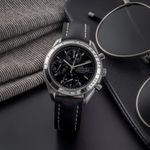 Omega Speedmaster Date 3513.50.00 (Onbekend (willekeurig serienummer)) - Zwart wijzerplaat 39mm Staal (1/8)