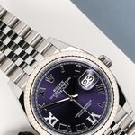 Rolex Datejust 36 126234 (2023) - Purple dial 36 mm Steel case (3/8)