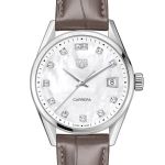 TAG Heuer Carrera Lady WBK1318.FC8258 (2023) - White dial 36 mm Steel case (2/3)