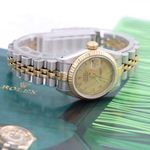 Rolex Lady-Datejust 69173 (Unknown (random serial)) - Champagne dial 26 mm Gold/Steel case (5/8)