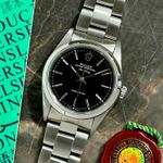 Rolex Air-King 14000 (1999) - Black dial 34 mm Steel case (1/8)