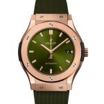 Hublot Classic Fusion 511.OX.8980.RX (2024) - Groen wijzerplaat 45mm Roségoud (1/3)