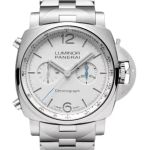 Panerai Luminor Chrono PAM01548 (2026) - Wit wijzerplaat 44mm Staal (1/1)