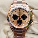 Rolex Daytona 116505 (2020) - Silver dial 40 mm Rose Gold case (2/7)