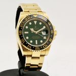 Rolex GMT-Master II 116718LN (Unknown (random serial)) - Green dial 40 mm Yellow Gold case (1/1)