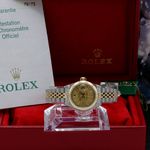 Rolex Lady-Datejust 79173 (2003) - Gold dial 26 mm Gold/Steel case (3/7)