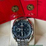 Omega Speedmaster Moonphase 304.30.43.52.01.001 (2025) - Black dial 43 mm Steel case (7/8)