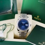 Rolex Datejust 41 126334 (2025) - Blue dial 41 mm Steel case (7/7)