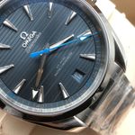 Omega Seamaster Aqua Terra 220.10.41.21.03.002 (2024) - Blue dial 41 mm Steel case (5/8)