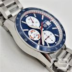 TAG Heuer Carrera Calibre 16 CV201AR.BA0715 (2024) - Blue dial 41 mm Steel case (4/8)