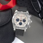 Breitling Chronomat 44 Airborne AB01154G/G786 (2014) - Zilver wijzerplaat 44mm Staal (1/8)