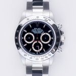 Rolex Daytona 16520 (1995) - Zwart wijzerplaat 40mm Staal (3/8)