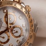 Rolex Daytona 116523 (2006) - Wit wijzerplaat 40mm Goud/Staal (3/8)