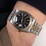 Rolex Datejust 36 16013 (1981) - Black dial 36 mm Gold/Steel case (1/8)