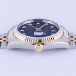 Rolex Datejust 36 16233 (2000) - Zwart wijzerplaat 36mm Goud/Staal (6/8)