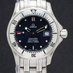 Omega Seamaster 2582.8 (1999) - Blauw wijzerplaat 28mm Staal (1/7)