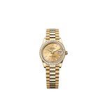 Rolex Datejust 31 278288RBR (2025) - Champagne dial 31 mm Yellow Gold case (1/1)