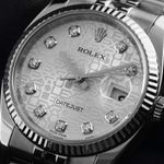 Rolex Datejust 36 116234 (2008) - Silver dial 36 mm Steel case (3/8)