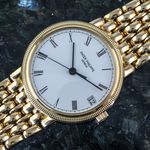 Patek Philippe Calatrava 3802/200 (1990) - Wit wijzerplaat 33mm Geelgoud (1/8)