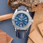 Breitling Superocean A1736006.C759 (Onbekend (willekeurig serienummer)) - Blauw wijzerplaat 42mm Staal (1/8)