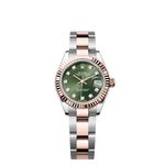 Rolex Lady-Datejust 279171 (2024) - Groen wijzerplaat 28mm Staal (1/1)