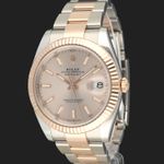 Rolex Datejust 41 126331 (2021) - Zilver wijzerplaat 41mm Goud/Staal (1/8)