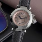 Cartier Pasha W3140026 (Unknown (random serial)) - Pink dial 27 mm Steel case (3/8)
