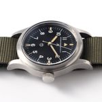 IWC Pilot Mark 6B/346 (1952) - Zwart wijzerplaat 36mm Staal (5/8)