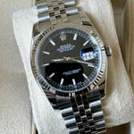 Rolex Datejust 36 116234 (2011) - Black dial 36 mm Steel case (1/7)
