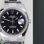 Rolex Oyster Perpetual Date 115234 (2021) - 34mm Staal (5/8)