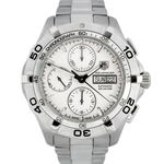 TAG Heuer Aquaracer 300M CAF2110 (2013) - Zwart wijzerplaat 41mm Staal (1/5)