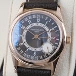 Patek Philippe Calatrava 6000R-001 (2011) - Bruin wijzerplaat 37mm Roségoud (3/8)