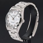 Rolex Datejust 36 16234 (2005) - Wit wijzerplaat 36mm Staal (4/8)