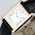 Cartier Tank Solo W5200024 (2019) - Zilver wijzerplaat 31mm Roségoud (5/8)