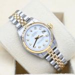 Rolex Lady-Datejust 79173 (2000) - White dial 26 mm Gold/Steel case (1/7)