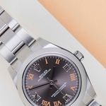 Rolex Oyster Perpetual 31 177200 (2020) - Grijs wijzerplaat 31mm Staal (3/8)