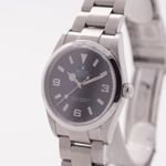 Rolex Explorer 114270 (2002) - Zwart wijzerplaat 36mm Staal (5/8)