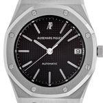 Audemars Piguet Royal Oak 14100ST.OO.0477ST.01 (1980) - Zwart wijzerplaat 33mm Staal (1/7)
