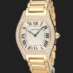 Cartier Tortue 2496 (Unknown (random serial)) - 34 mm Yellow Gold case (1/8)
