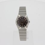 Omega Constellation Quartz 131.10.28.60.56.001 (2025) - Grijs wijzerplaat 28mm Staal (1/4)
