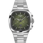 Glashütte Original Seventies Chronograph Panorama Date 1-37-02-09-02-70 (2026) - Groen wijzerplaat 40mm Staal (1/1)