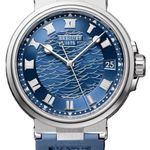 Breguet Marine 5517BB/Y2/5ZU (2026) - Blue dial 40 mm White Gold case (1/1)
