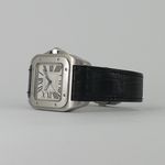Cartier Santos 100 2878 (Unknown (random serial)) - White dial 33 mm Steel case (4/8)