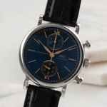 IWC Portofino Chronograph IW391404 (Unknown (random serial)) - Black dial 39 mm Steel case (3/8)